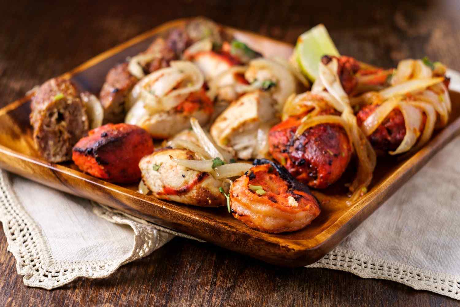 Food prepared for sharing